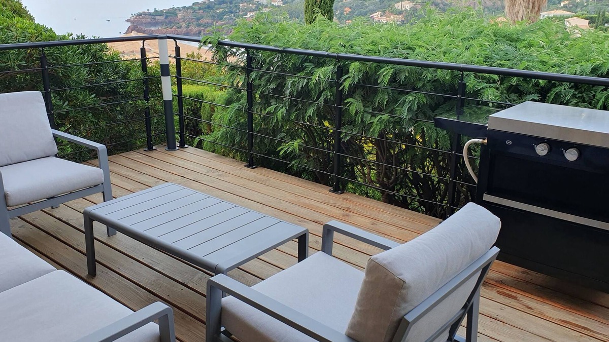 Espero-Pax Apartment | Studio à Théoule-miramar Avec Magnifique vue mer