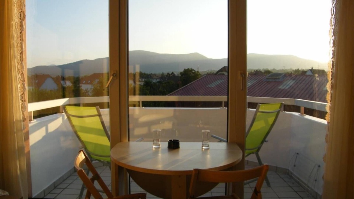 Obernai Apartment | STUDIO 01 Holiday rental in Obernai in Alsace panoramic mountain view