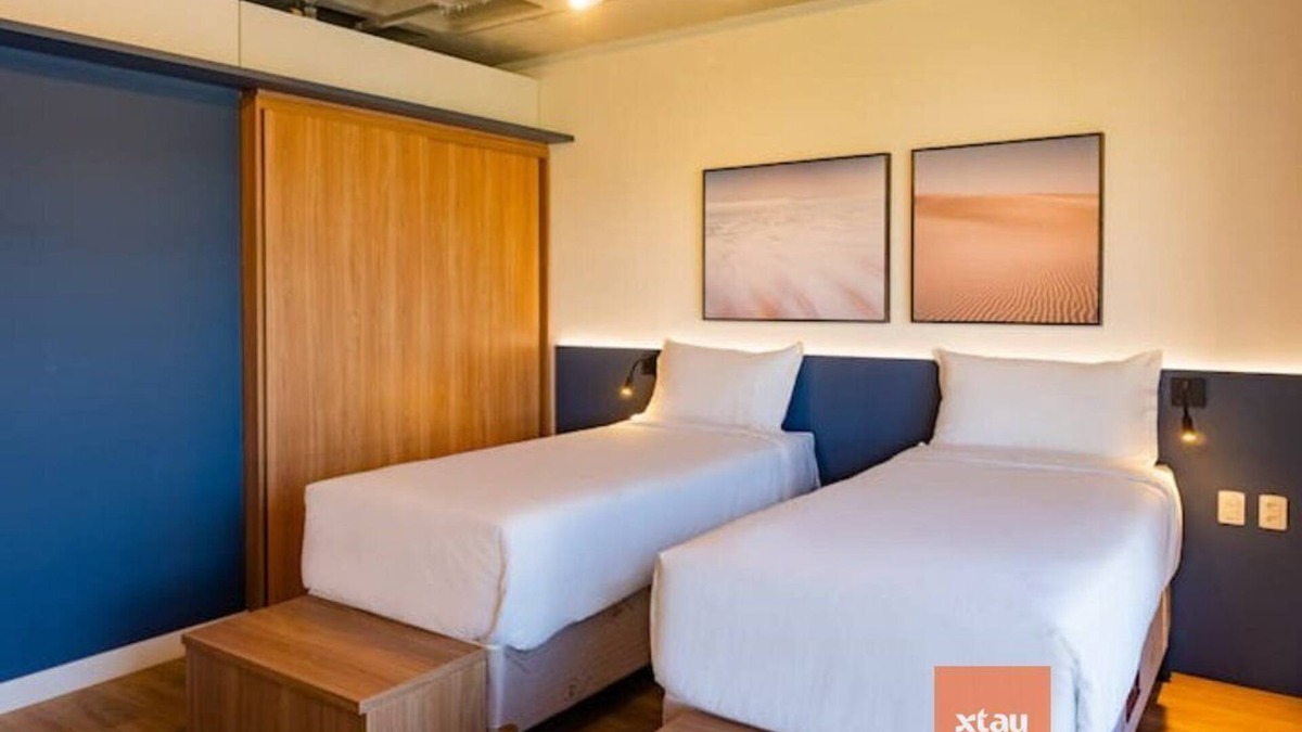 Florianopolis Apartment | Studio 02 single beds