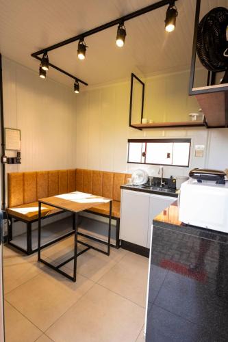 Ahu Apartment | Studio 10 no bairro Ahú com Wi-Fi novo 1º andar