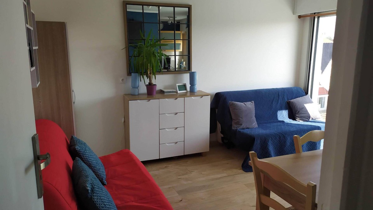 Sainte-Cecile-Plage Apartment | Studio 2* Ste-Cécile near beach + wifi