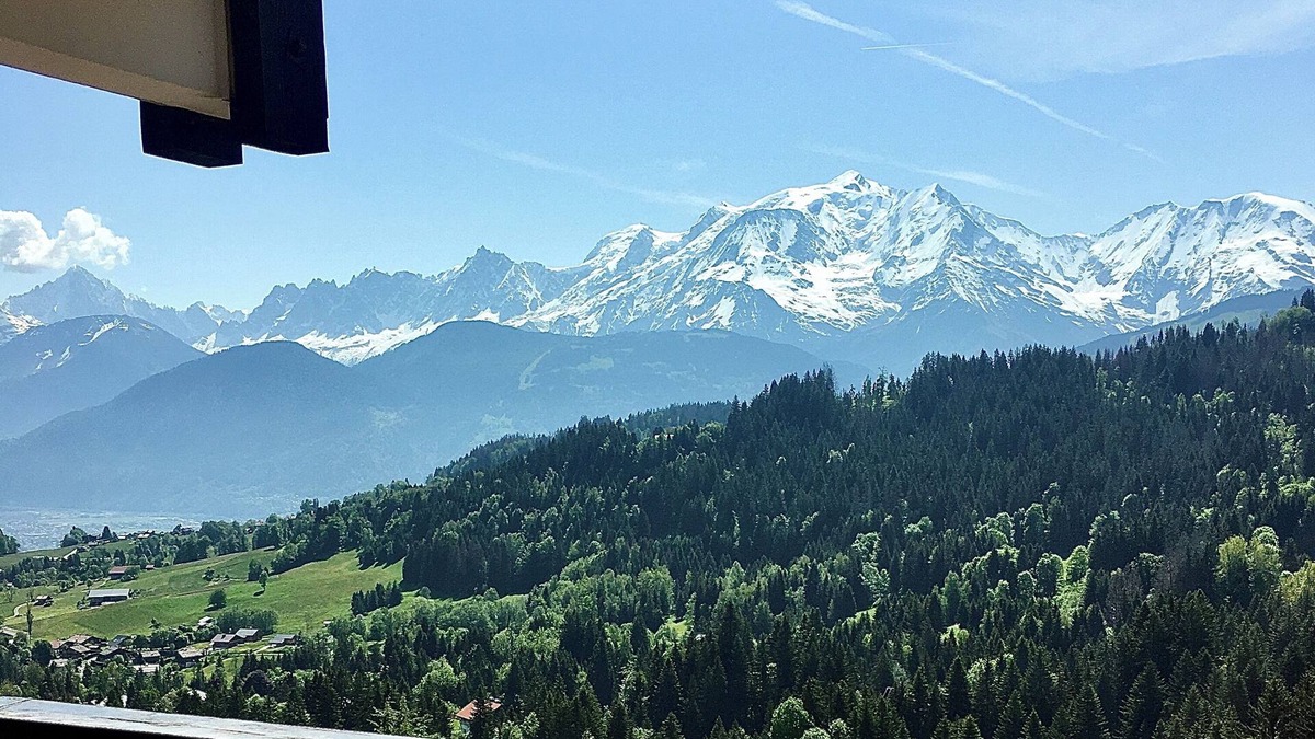 Cordon Apartment | Studio 4 people - superb view of Mont Blanc
