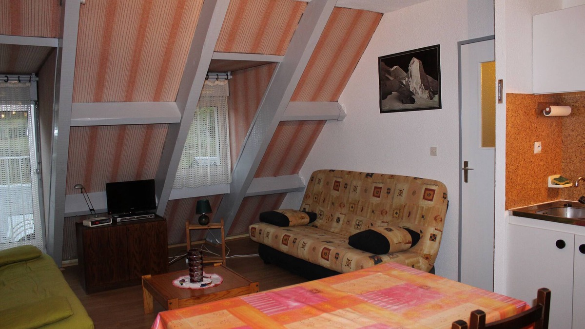 Cauterets Apartment | studio 6 people, 34 m², 5 th with lift, mountain view
