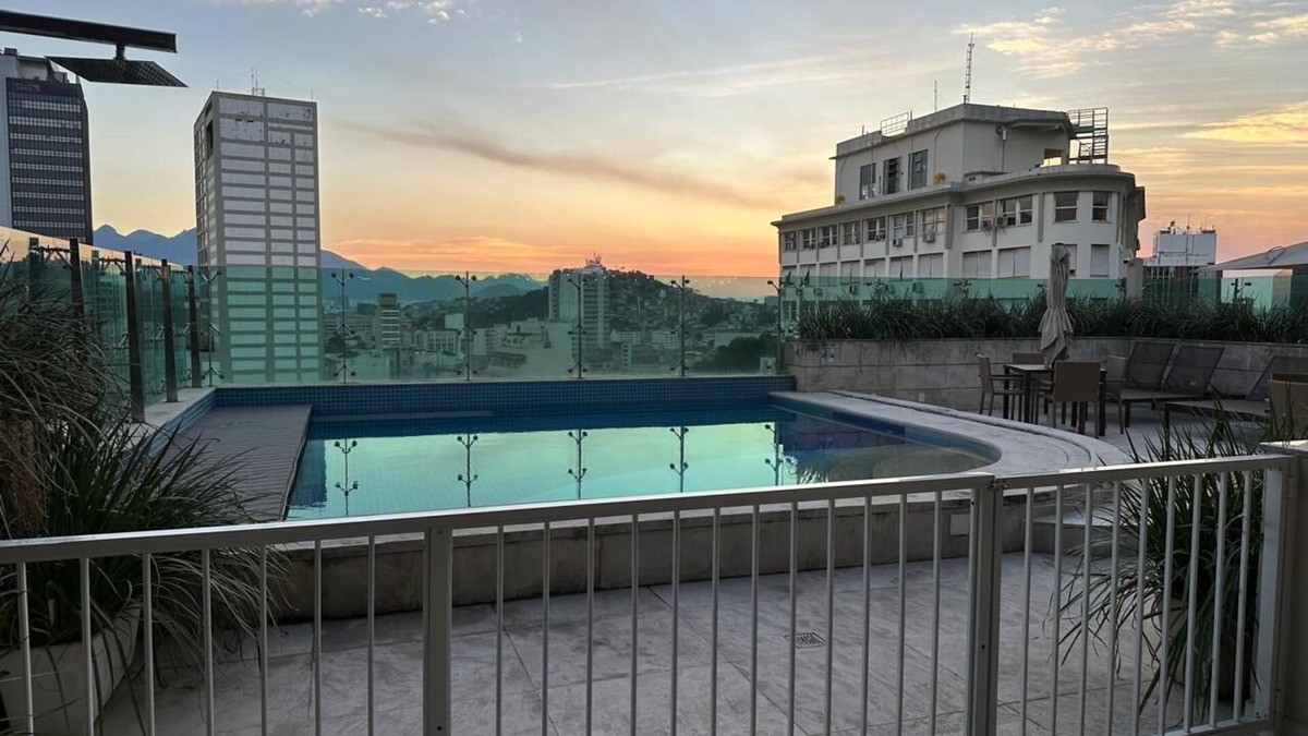 Centro Apartment | Studio a 5 Minutos do Museu do Amanhã - Wifi, Piscina,arcondicionado,metrô Perto