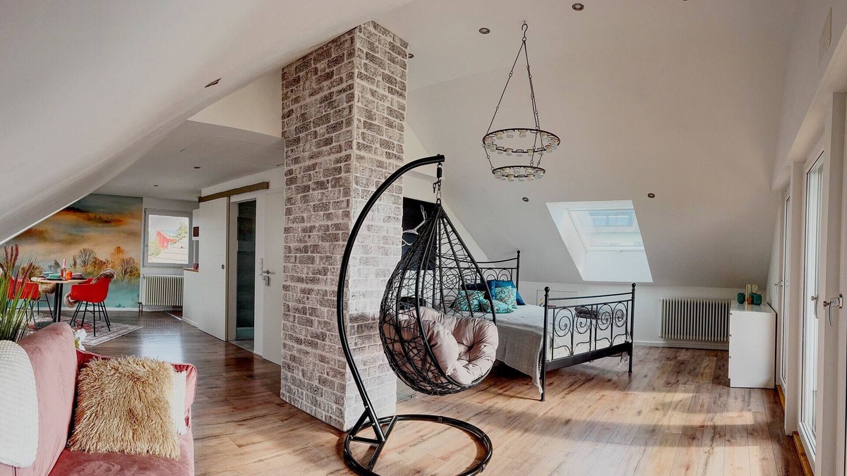 Adelhausen Apartment | Studio Apartment 'Dinkelberg' with Mountain View, Balcony and Wi-Fi
