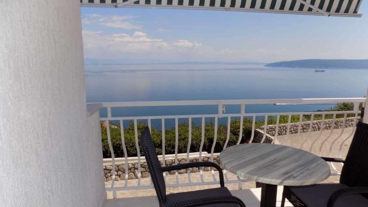 Mosenice Apartment | Studio apartment in Mošćenička Draga with Seaview, Terrace, Air condition, WIFI (4364-2)