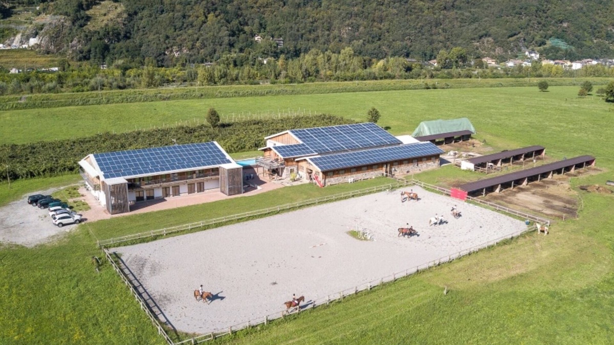 Talamona Apartment | Studio apartment 'Agriturismo L'isola Del Cavallo 4' with Mountain View, Shared Garden and Wi-Fi