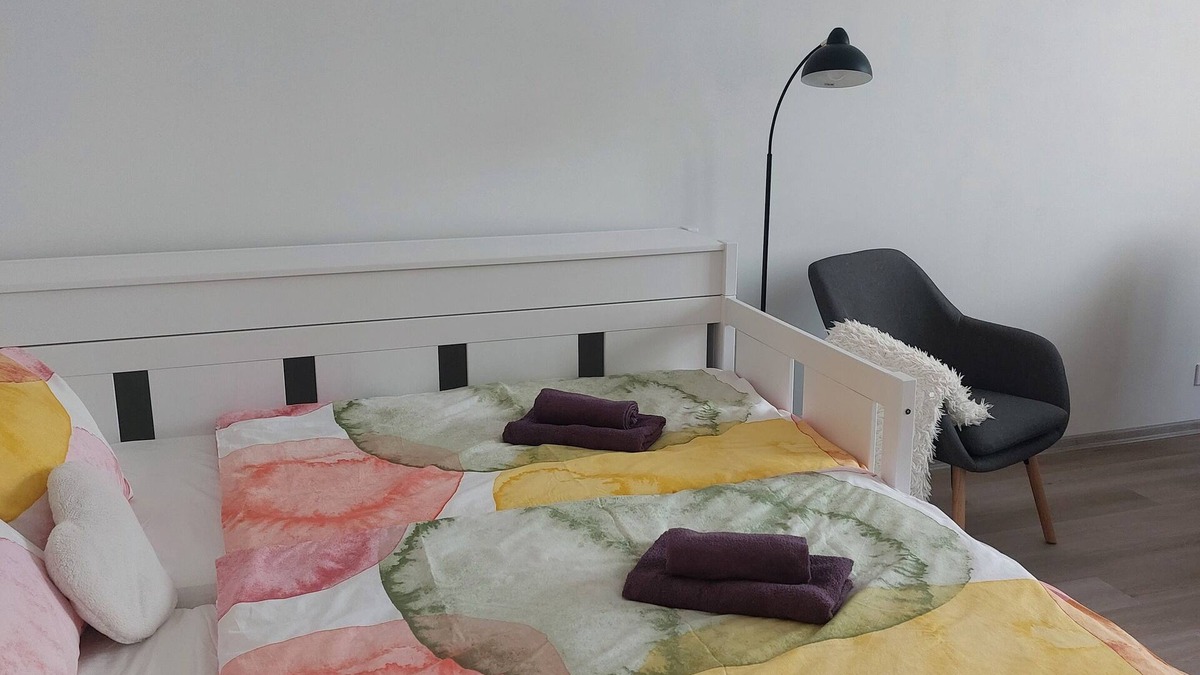 Nusle Apartment | Studio apartment in Prague, cozy, 2min from the metro station Vyšehradská