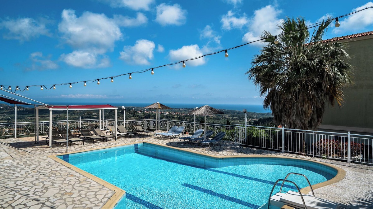 Paliki Apartment | Studio Apartment 'Ionian Balcony 2' with Sea View, Wi-Fi and Air Conditioning
