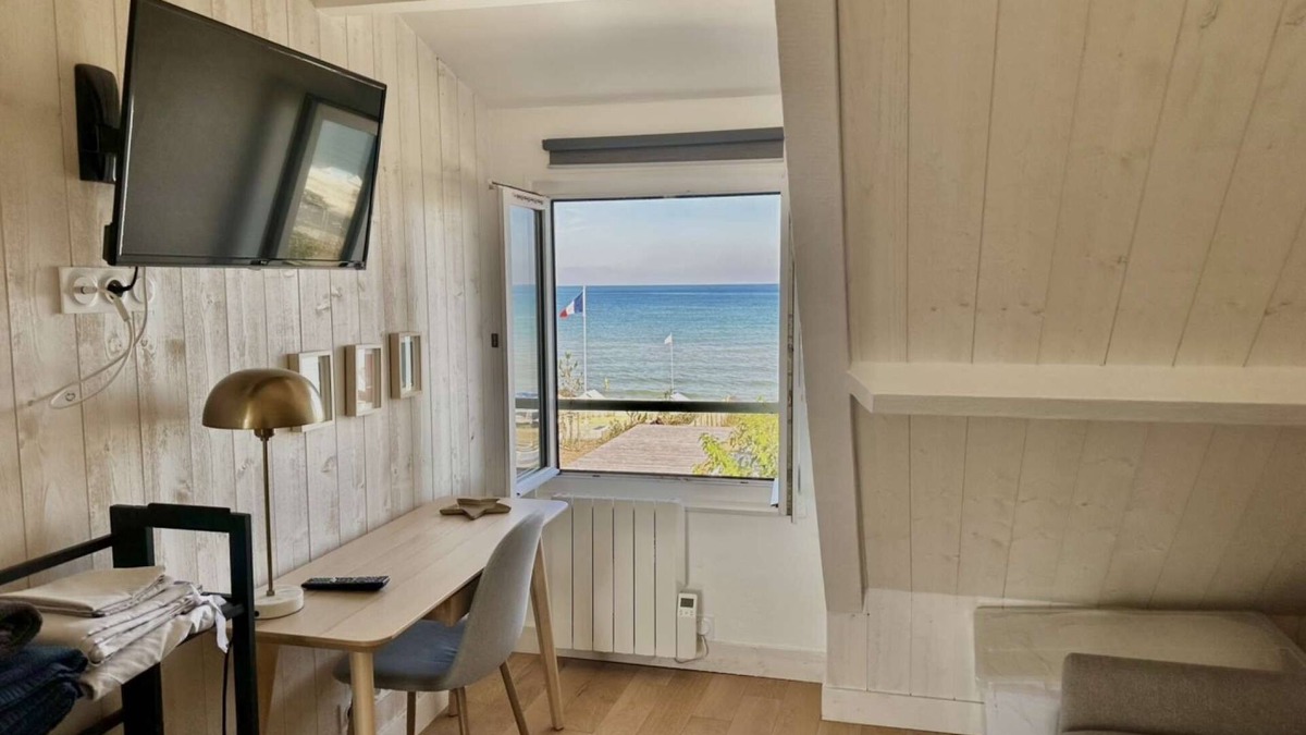 Langrune-sur-Mer Apartment | Studio Avec vue Mer, Centre de Langrune