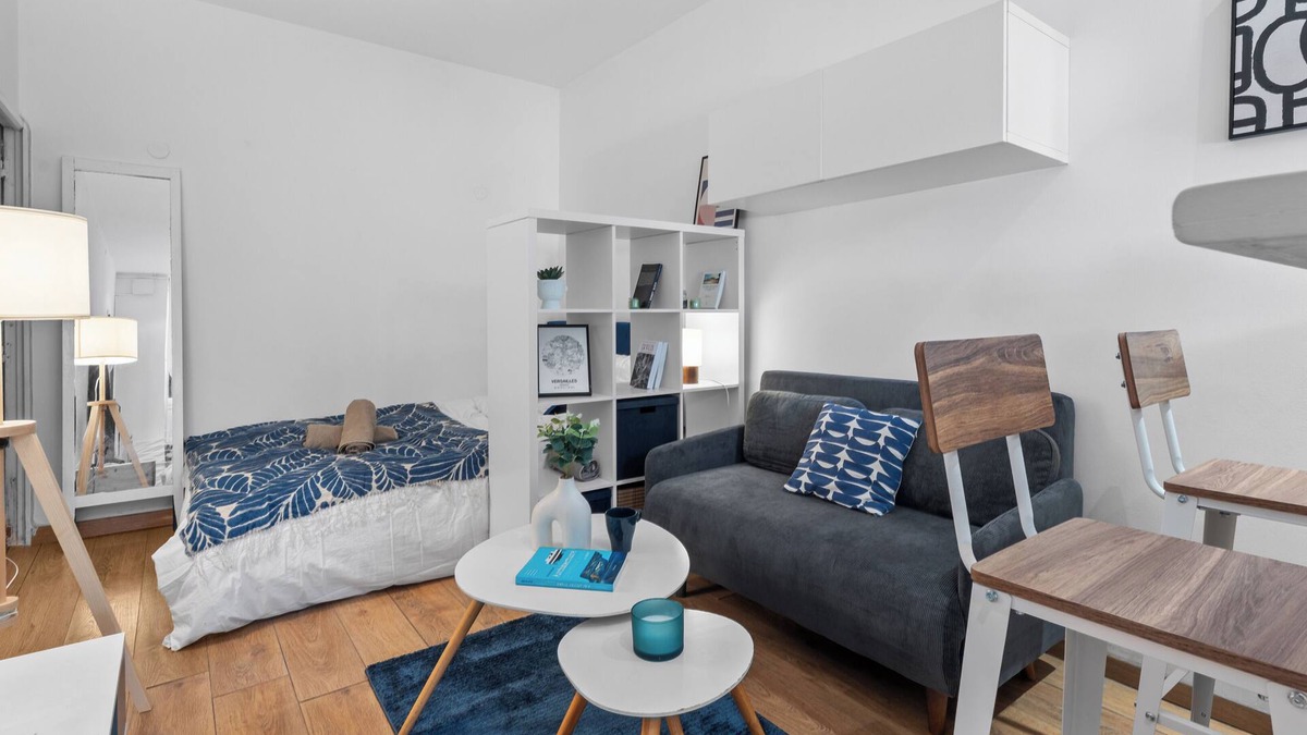 Chantiers Apartment | Studio Bleu Roi - 5min from the Château de Versailles