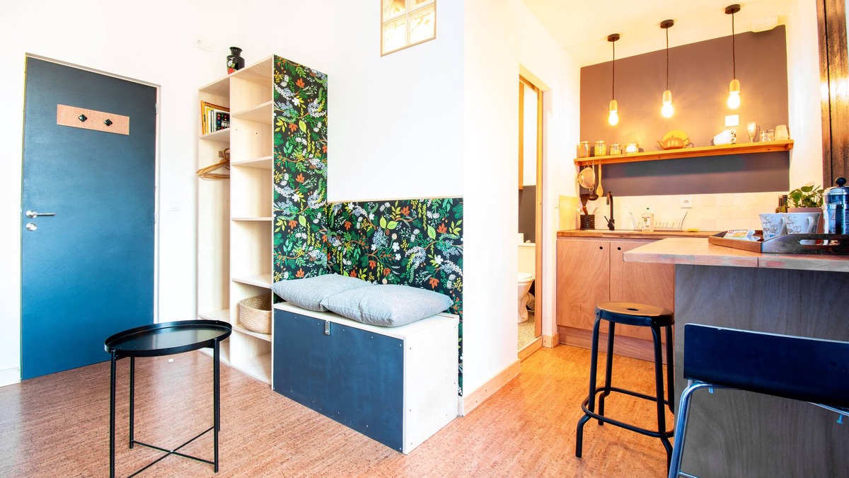 Republique - Les Ponts Apartment | Studio Bohème sur Lîle de Nantes/Proche Tramway