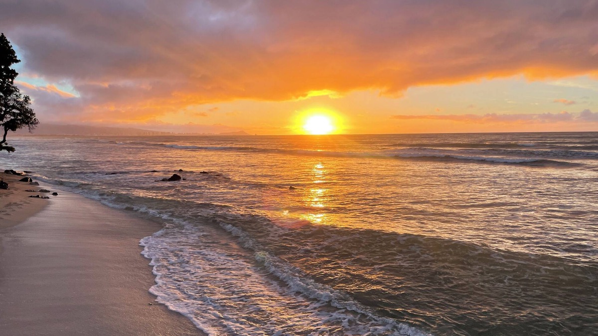 Ewa Beach Cottage | Studio by the ocean. Oceanfront property with WiFi, AC, parking, great location.