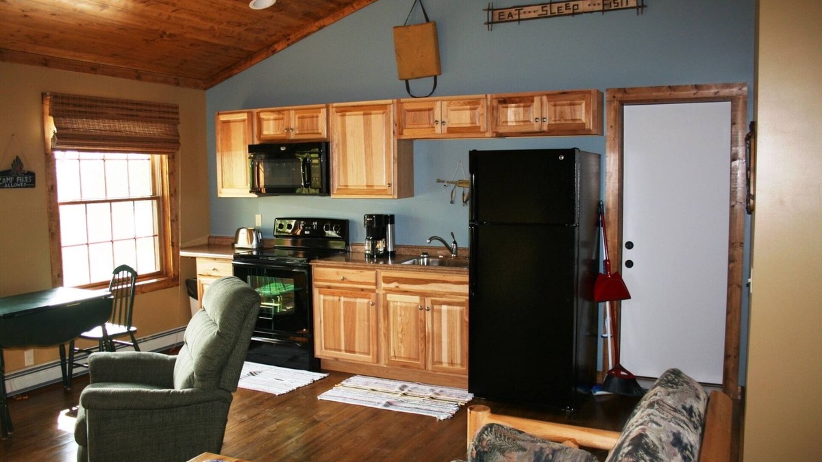 Hines Apartment | Studio Cabin-Open floor plan with full Kitchen
