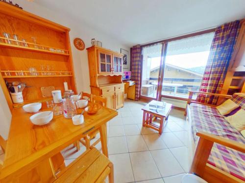 Les Saisies Apartment | Studio cabine cosy avec balcon, proche télésièges et commerces, 5 couchages - Les Saisies - FR-1-594-315