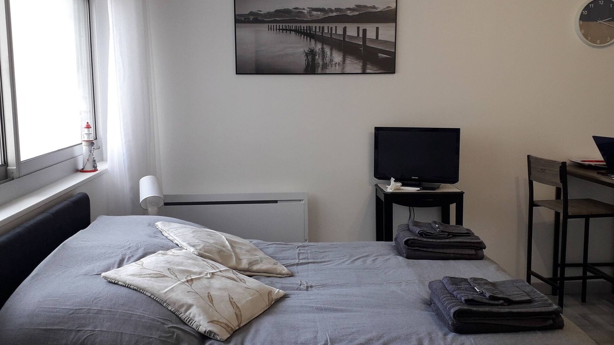 Sainte-Cecile-Plage Apartment | Studio Casa Marina in Sainte Cécile Plage