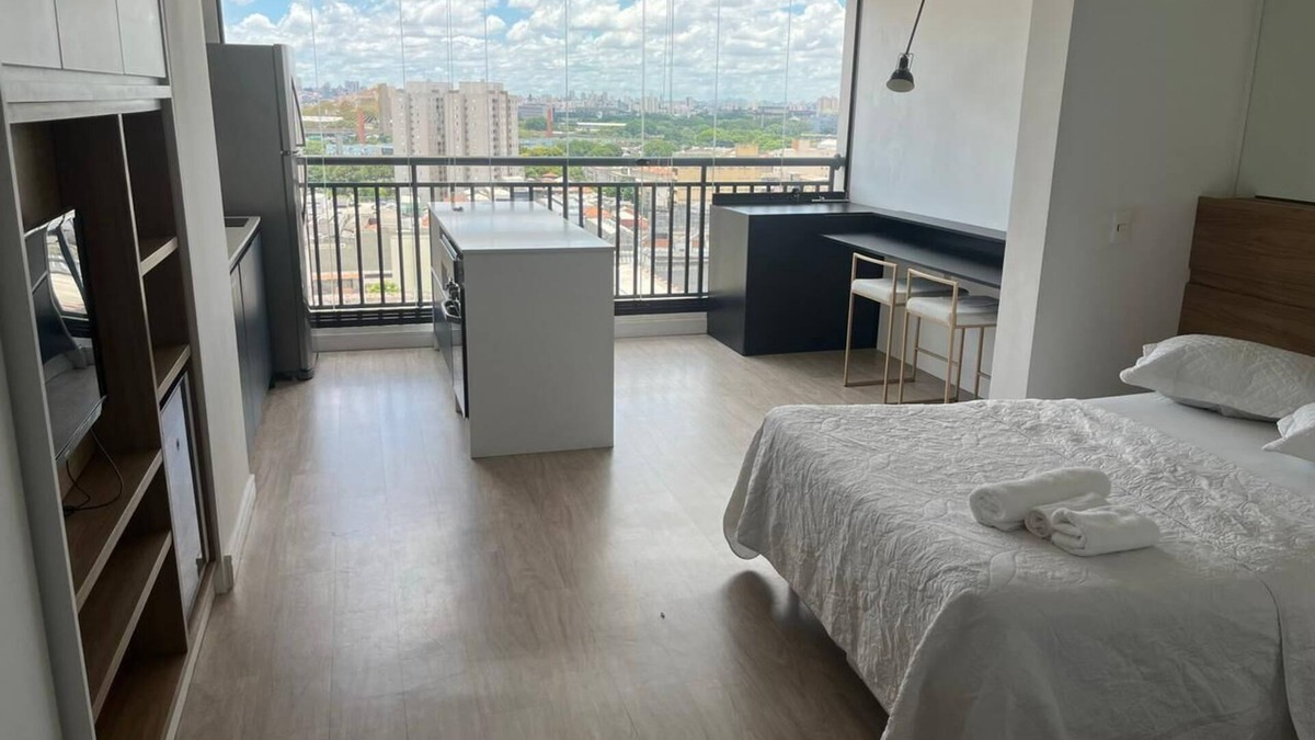 Bom Retiro Apartment | Studio Completo Linda Vista Sp/allianz/sambódromo/pro Magno/brás/avenidapaulista