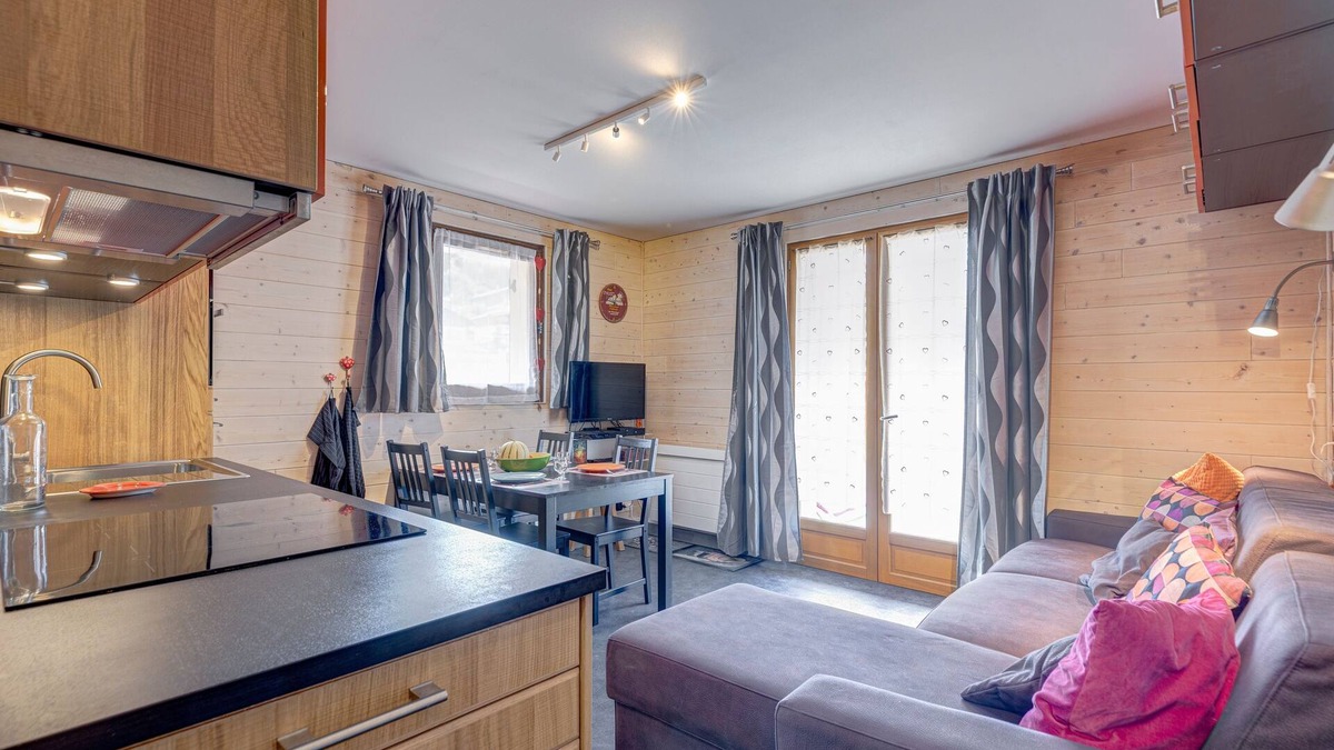 Crest-Voland Apartment | Studio Cornaline - Studio aux pieds des pistes