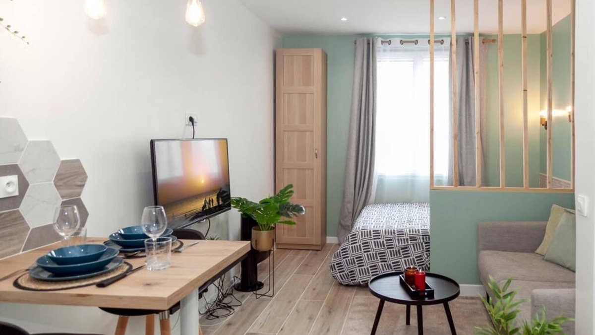 Le Pre-Saint-Gervais Apartment | Studio Cosy, Proche Paris