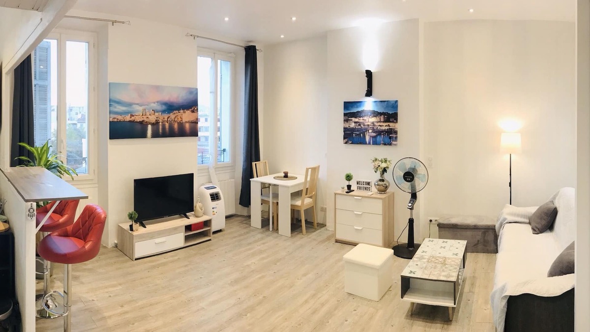 La Conception Apartment | Studio Cosy Marseille Centre Ville