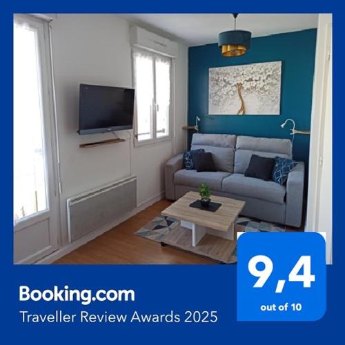 Meaux Apartment | Studio cosy, Meaux centre, Disney-Paris, proche gare et activités