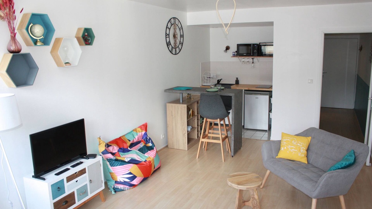 Saint-Brieuc Apartment | Studio de 33 m² en Centre-ville