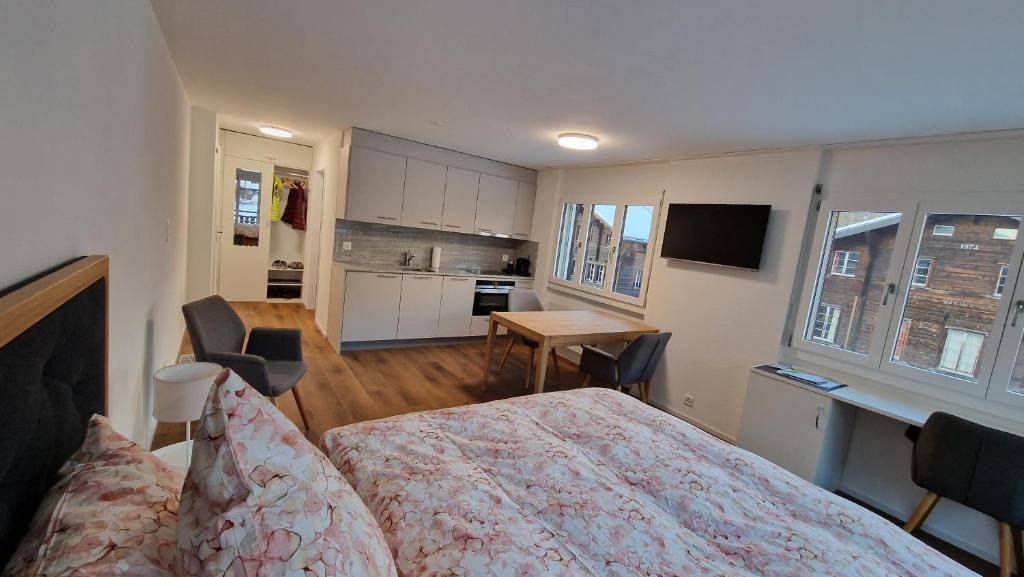 Obergoms Apartment | Studio direkt an der Langlaufloipe