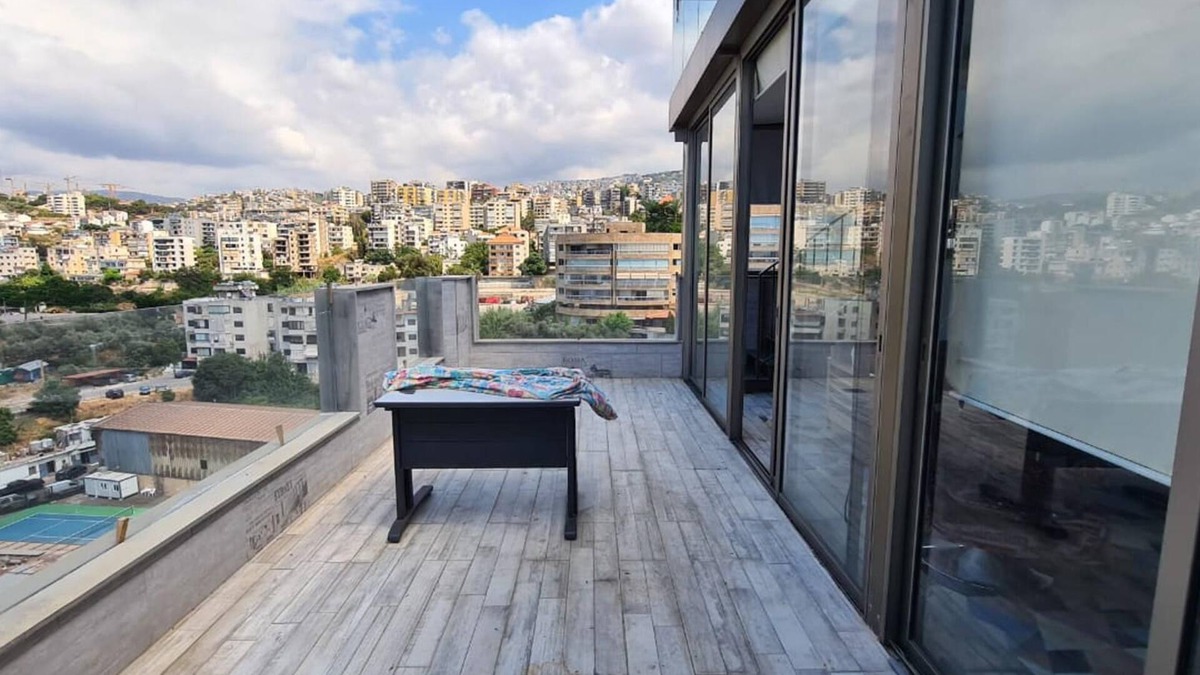 Dbayeh Apartment | Studio Duplex Gazon sea View Dbayeh Prime Location