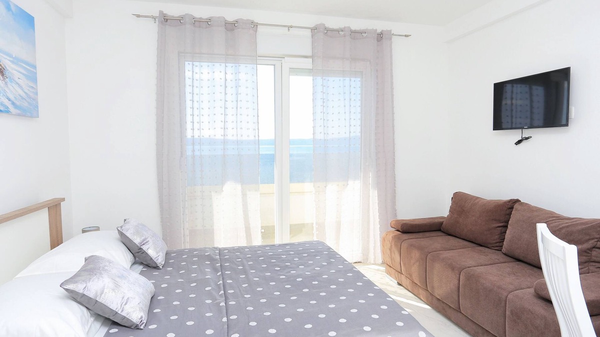Zivogosce Apartment | Studio flat near beach Živogošće - Porat, Makarska (AS-18150-a)