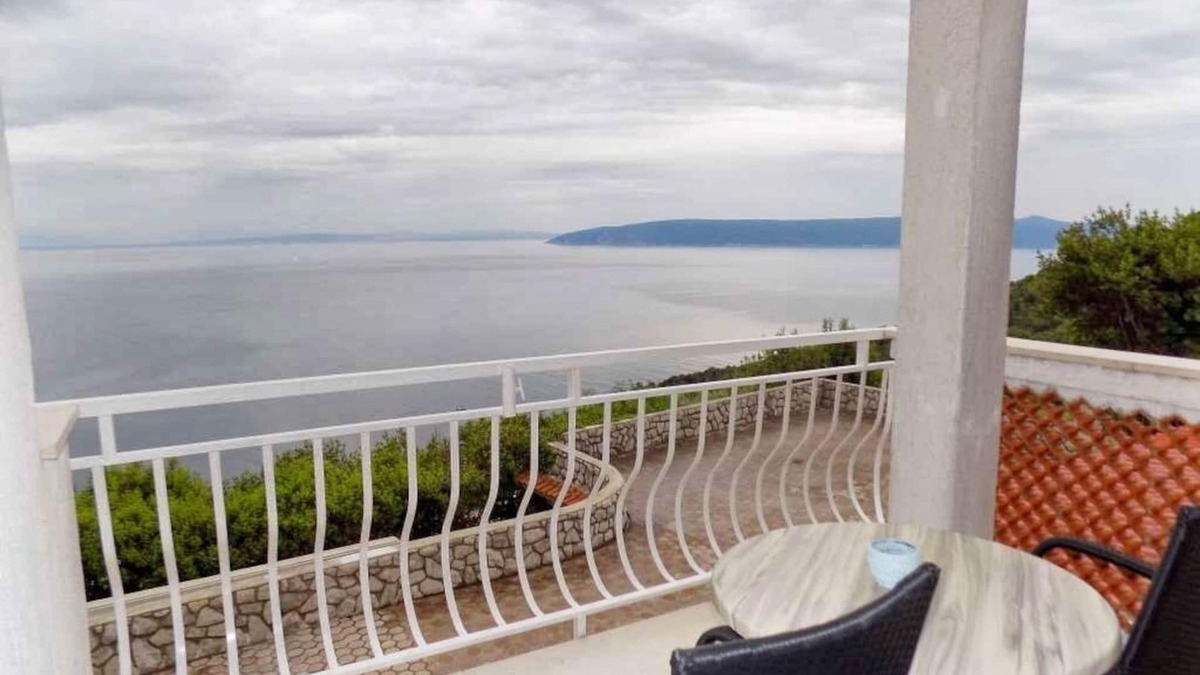 Mosenice Apartment | Studio flat with terrace and sea view Mošćenice, Opatija (AS-7689-b)