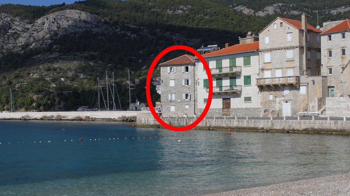 Komiza Apartment | Studio flat with air-conditioning Komiža, Vis (AS-9703-a)