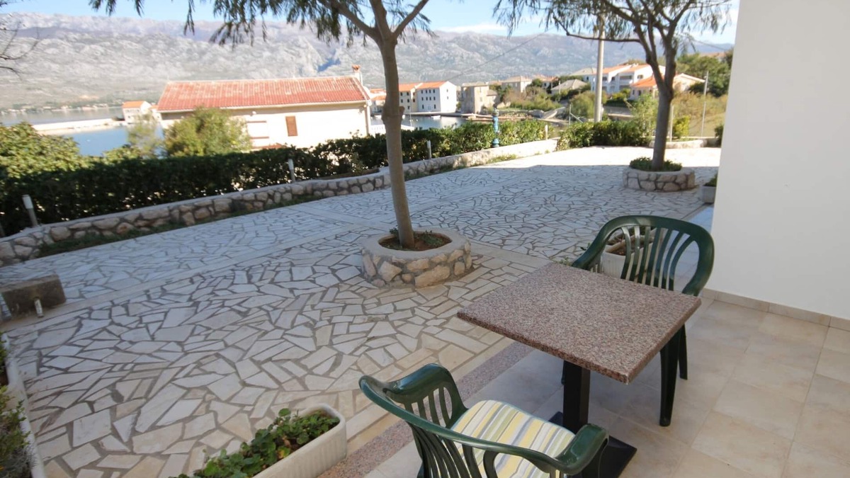 Vinjerac Apartment | Studio flat with terrace and sea view Vinjerac, Zadar (AS-3248-a)