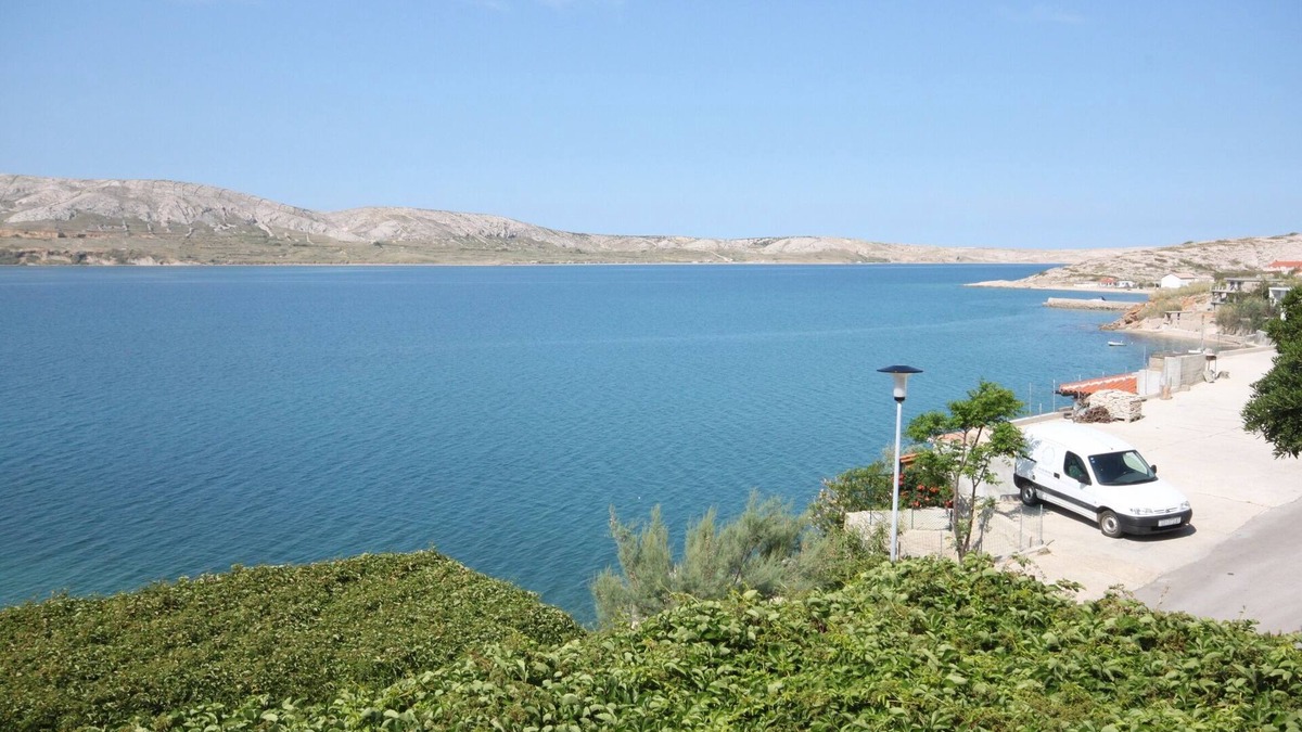 Zubovici Apartment | Studio flat with terrace and sea view Zubovići, Pag (AS-6394-b)