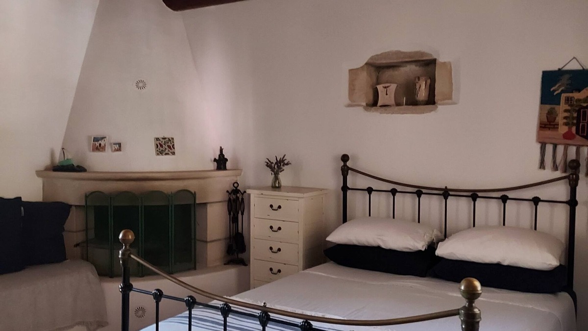 Kefalas Apartment | Studio for Couples -Traditional Stone built - Rural location (Kefalas nr Vamos)