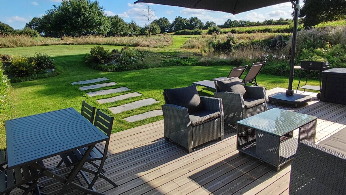 Saint-Fort Apartment | Studio 'Golf Open Sport Gary Player' with private terrace, private garden and Wi-Fi