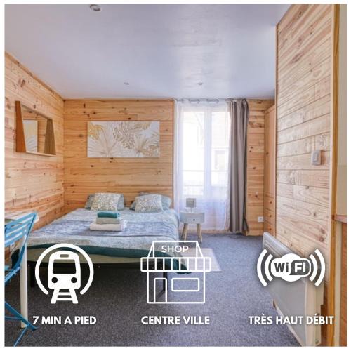 Palaiseau Apartment | Studio Himalaya-Au coeur de la ville