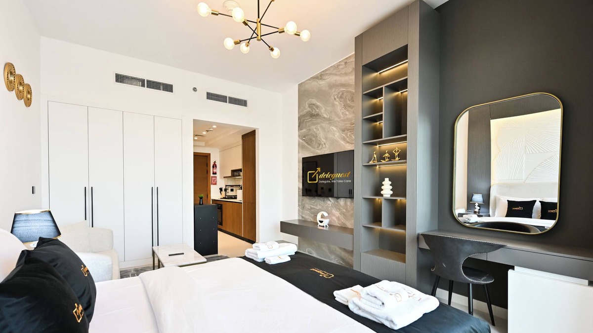 Jebel Ali Apartment | Studio in Al Furjan with Access to Fitness Room, Fully Furnished