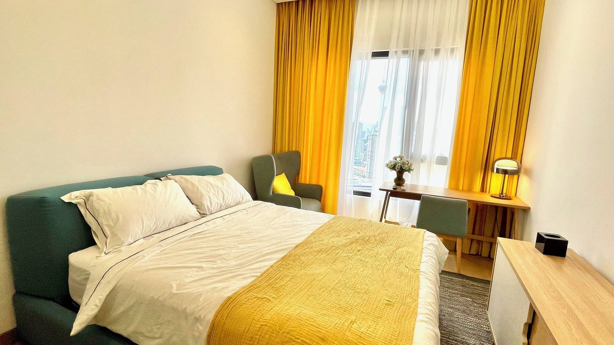 Pudu Apartment | Studio in Bukit Bintang KLCC View