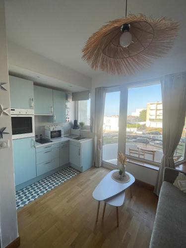 Malo-les-Bains Apartment | Studio L'îlot bleu Vue mer