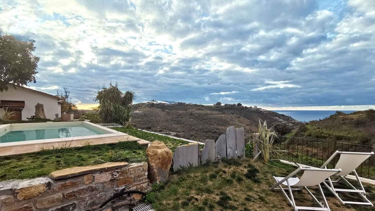 Pompeiana Apartment | Studio mit Terrasse und Pool