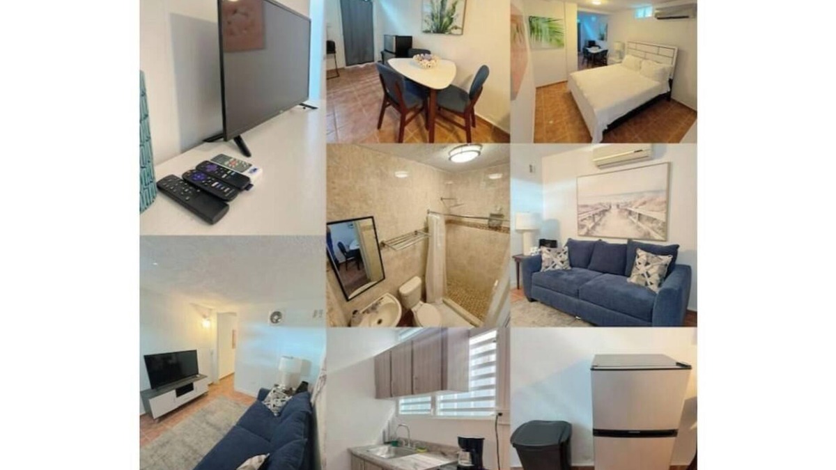 Quebrada Fajardo Apartment | Studio Moderno Fajardo 5min to Beach, Rest & more