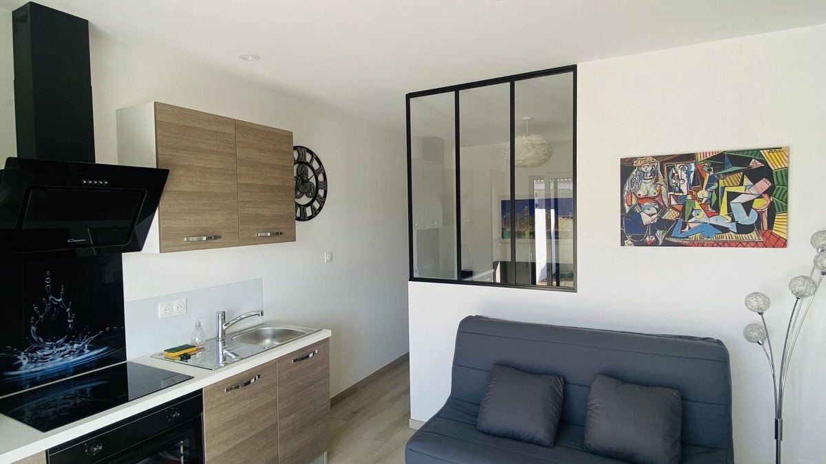 Olonne-sur-Mer Apartment | Studio NEAR BEACHES 20m2,terrace,free parking