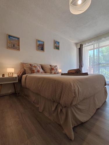Costieres Apartment | studio Nimes capouchiné parking et balcon proche centre