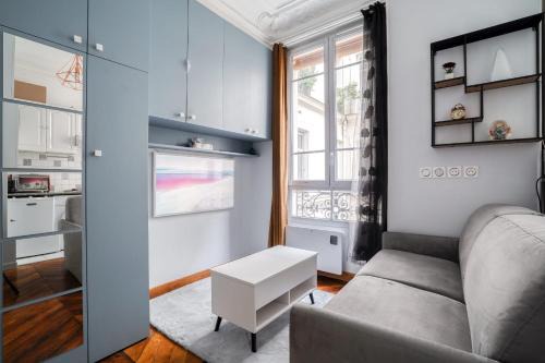 Quartier de la Roquette Apartment | Studio rénové cosy metro Paris 2pers wifi
