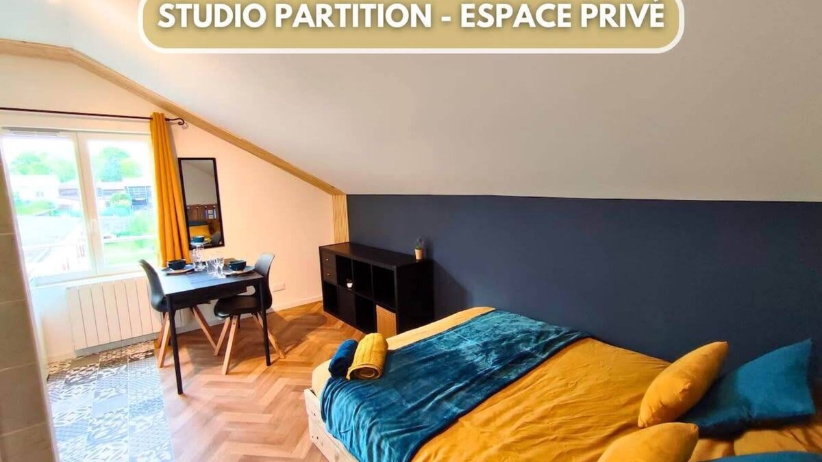 Chalons-en-Champagne Apartment | Studio score - Music in Champagne