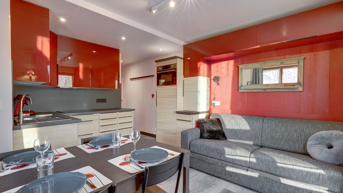 Crest-Voland Apartment | Studio Tagada - Studio Apartment, Sleeps 4