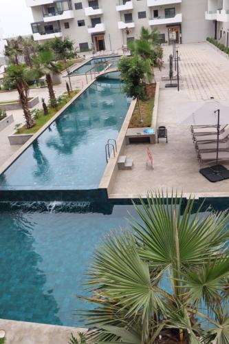 Ain Harrouda Apartment | Studio with 3 pools in Zenata