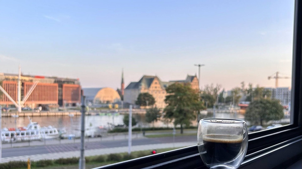 West Pomeranian Voivodeship Apartment | Studio with a River Oder View, Old Town, Aircondition by Stayly