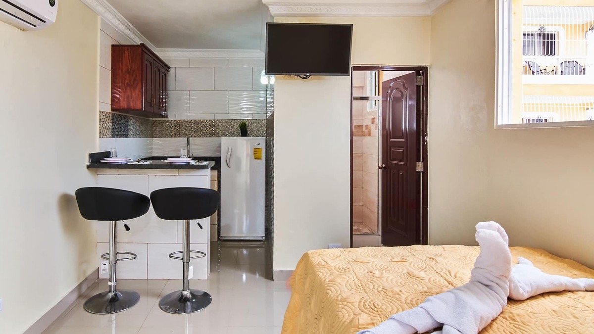 Corales del Sur Apartment | Studio with Kitchenette in Corales Del Sur, Santo Domingo Este