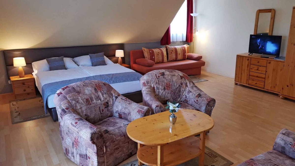 Buk Apartment | Studio with internet and air conditioning